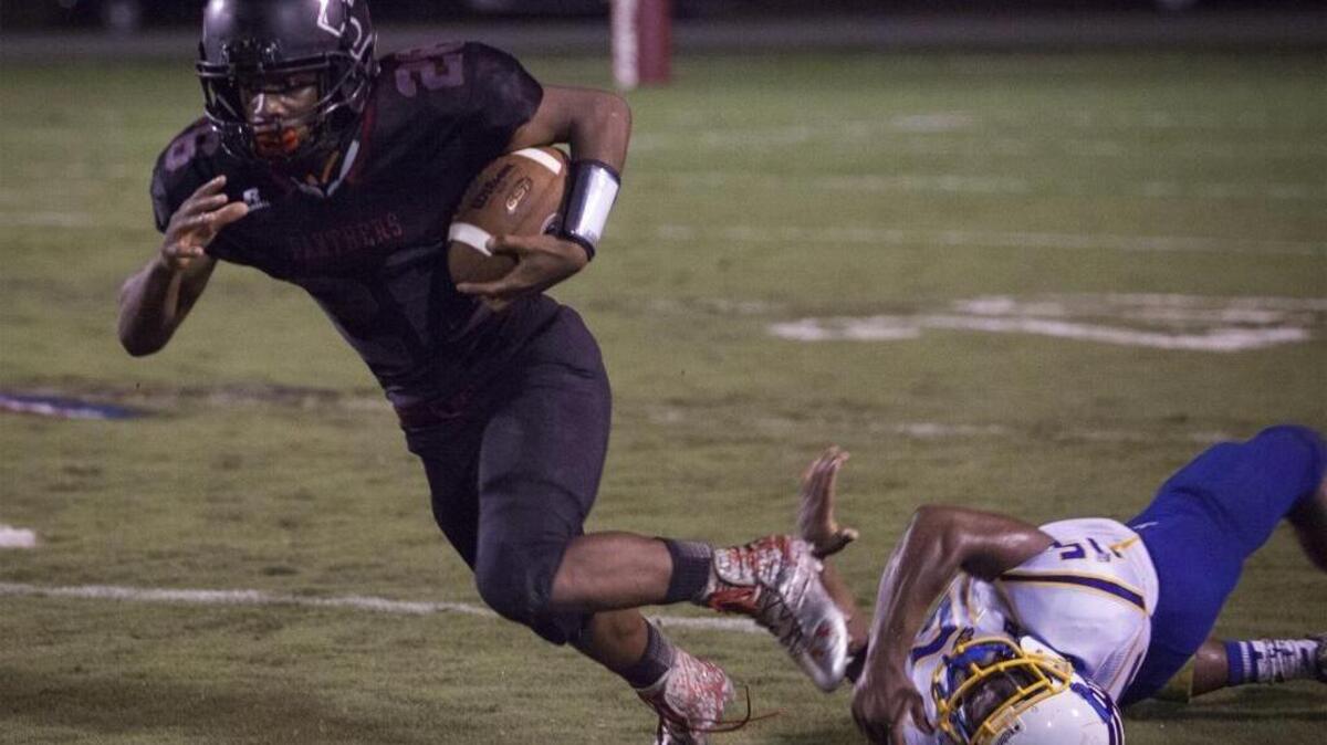 Carolina Forest running back Dyverse Simmons leads the area in rushing.