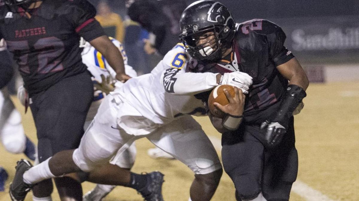 Carolina Forest running back Anthony McAfee was responsible for four touchdowns in the Panthers’ first round playoff loss to Summerville.