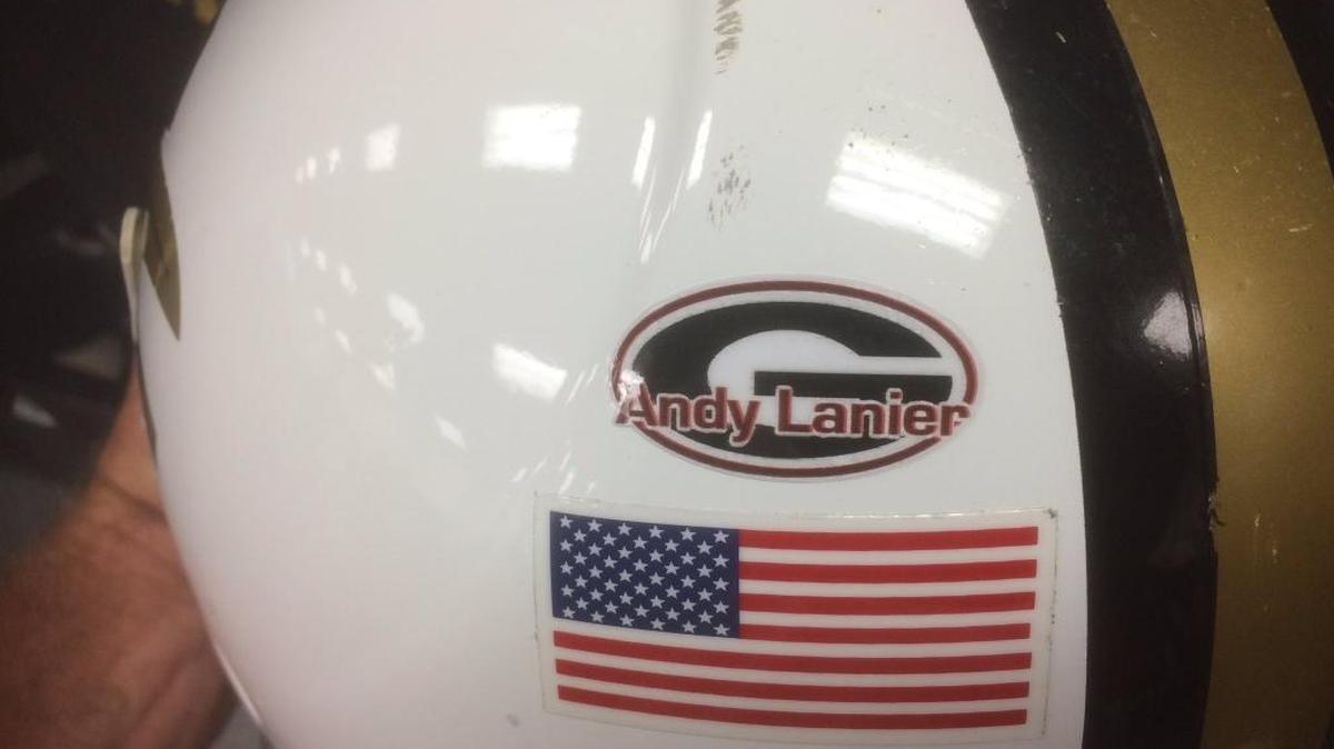 The Socastee football team will wear a decal on the back of its helmets this season, honoring the late Andy Lanier, an influential member of the Socastee and Coastal Carolina athletic family.