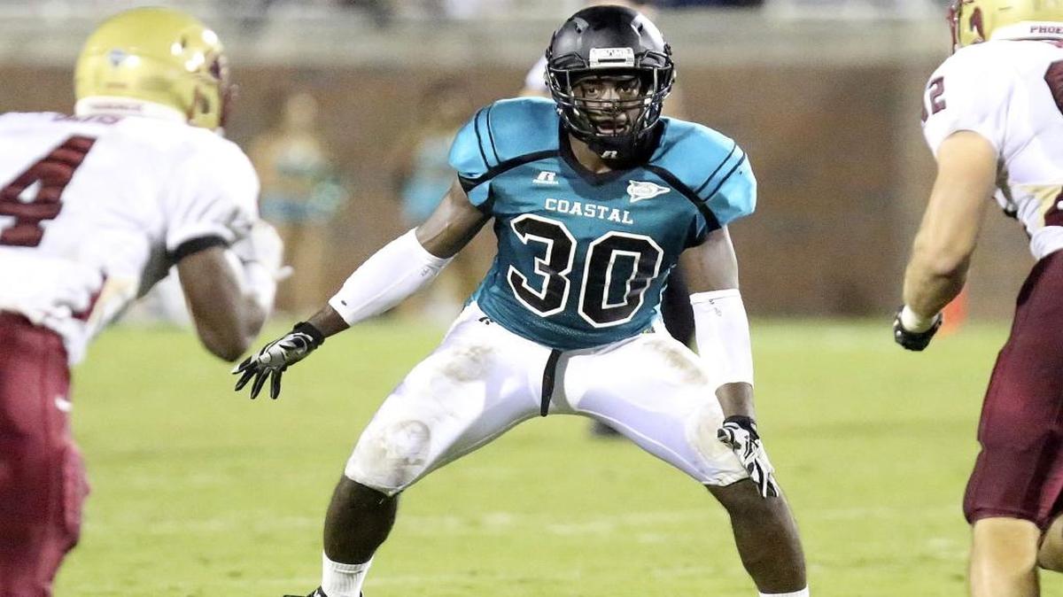 Setting a record for tackles at Coastal Carolina, former linebacker Quinn Backus will now dip his toes into the coaching ranks, recently joining the Myrtle Beach staff.