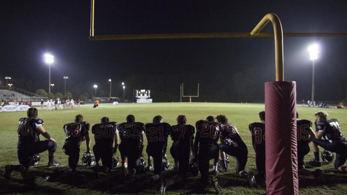 The Waccamaw football team plays Dillon in the first round of the Class AAA playoffs tonight.
