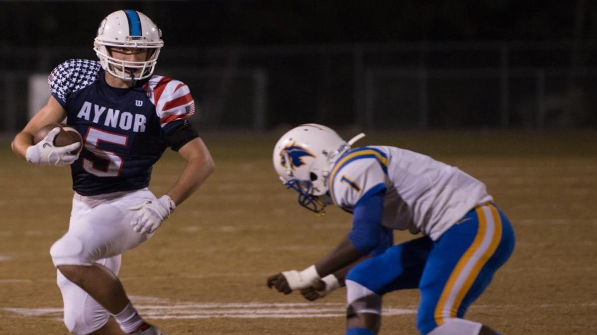 After taking on a more versatile role in the Aynor offensive game plan, Caleb Jenerette’s production has ticked up in recent weeks, including last Friday’s four touchdown performance at Waccamaw.