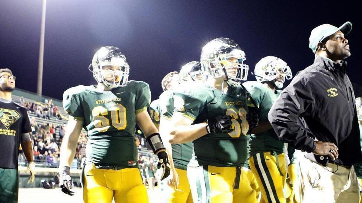 The Myrtle Beach football team hosts Hilton Head Island tonight.
