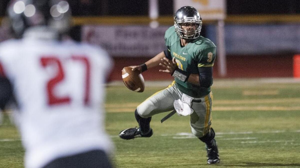 Nearly flawless during the second half of the football season, Myrtle Beach quarterback Drayton Arnold has his team four quarters from playing for a state title.