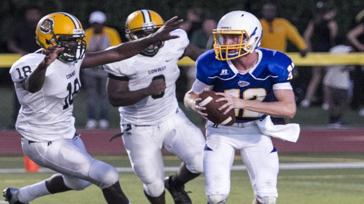 Quarterback Ronnie Bass and his North Myrtle Beach teammates seek to remain undefeated Friday night when they pay a visit to Carvers Bay.