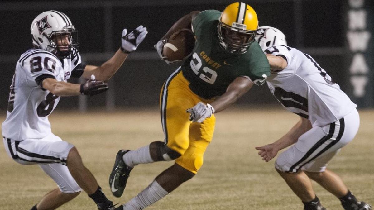 Conway defensive back Antonio Long is taking a long look at Charleston Southern, who offered him last summer.