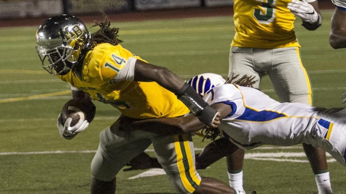 Keyonte Sessions and his Myrtle Beach teammates have emerged as the top team on the Grand Strand through seven weeks, sitting as the lone undefeated team in the area.