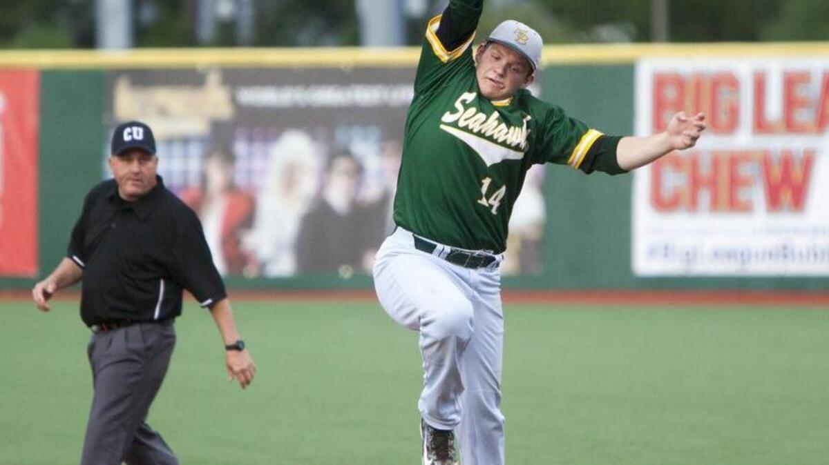 
Myrtle Beach first baseman Michael Calamari has committed to Dartmouth.

