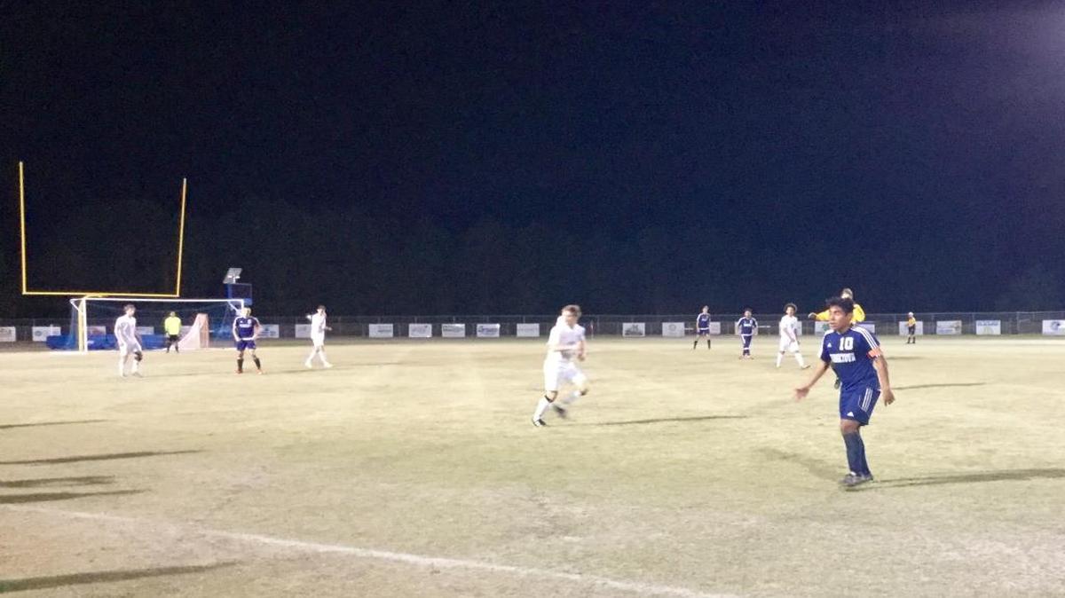 Georgetown’s Samuel Trejo scored the lone goal in the Bulldogs’ win over St. James on Friday.