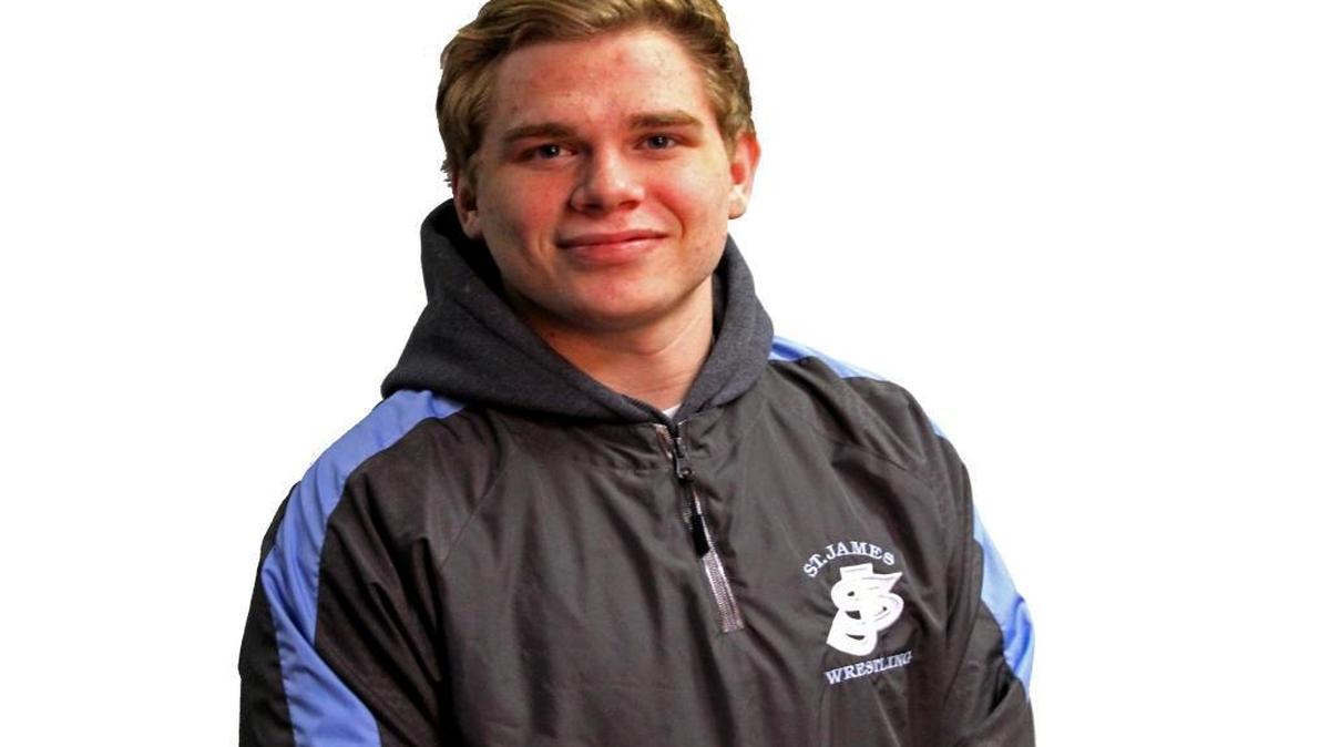 St. James’ Michael Mewhorter is The Sun News’ Toast of the Coast wrestler of the year