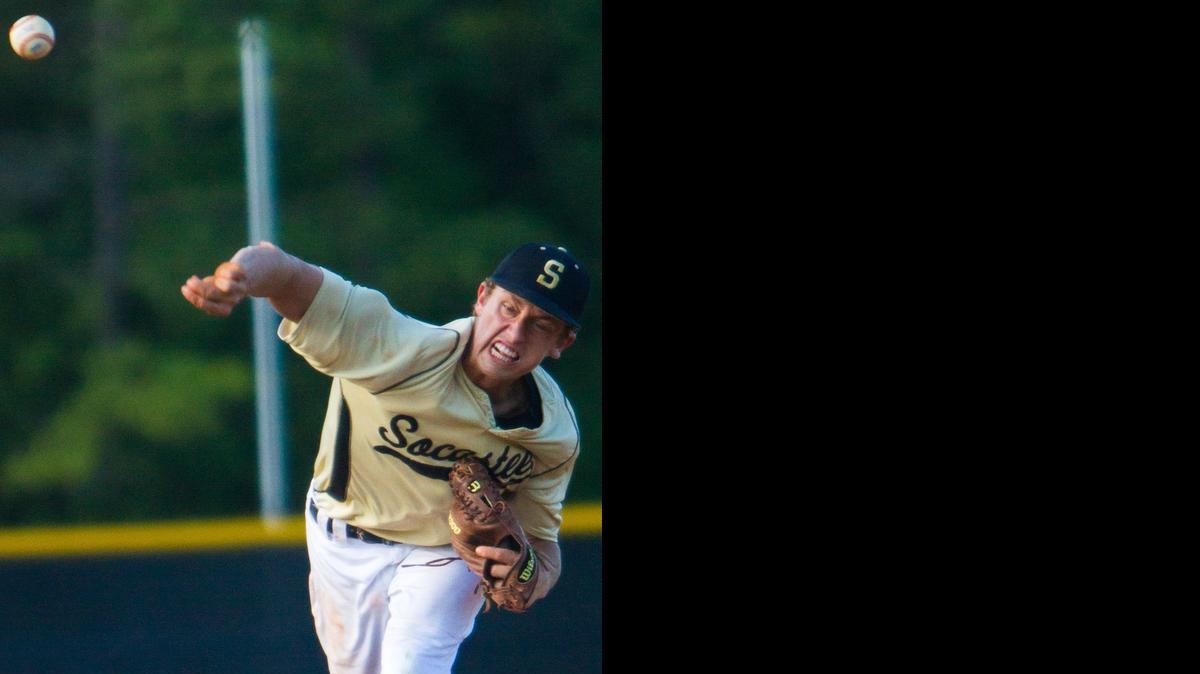 
Socastee’s Dylan Thompson compiled a 16-4 record (6-2 as a sophomore and 5-1 as a junior and senior), never had an ERA above 1.99 and struck out 173 batters in that time frame.
