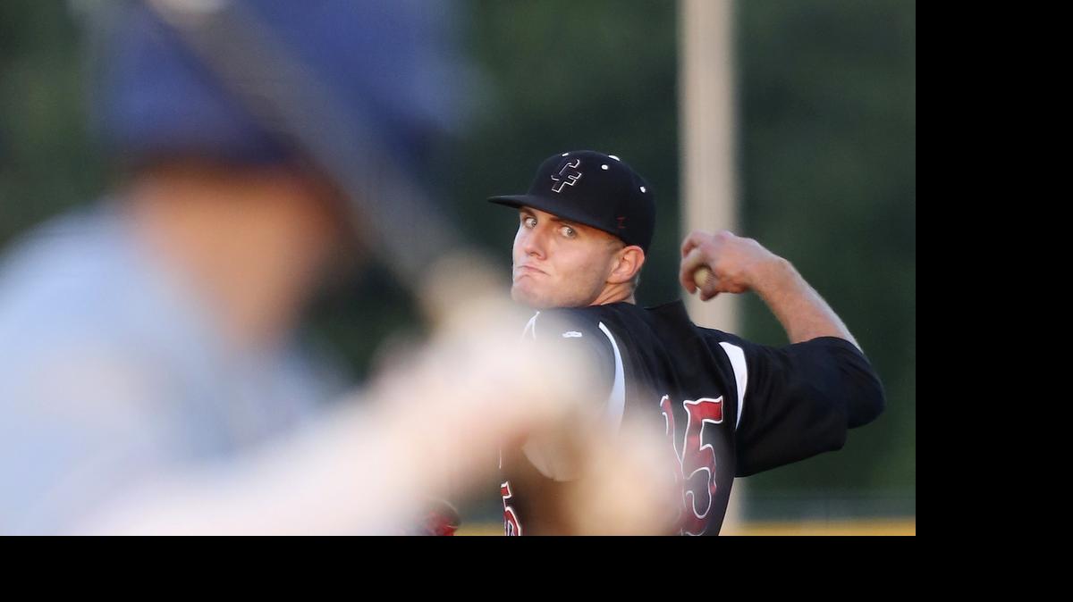
Carolina Forest's Jakob Frishmuth pitches in the game with Sumter on Wednesday.
