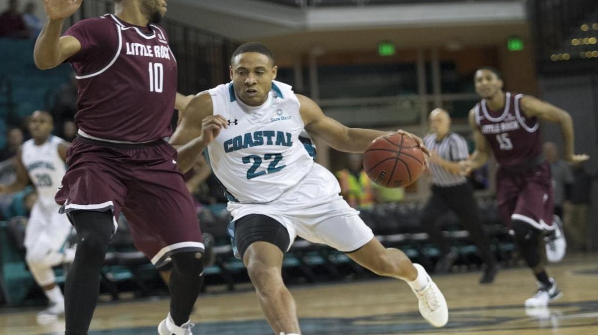 Elijah Wilson scored 21 points in Coastal Carolina’s win over South Alabama on Monday.