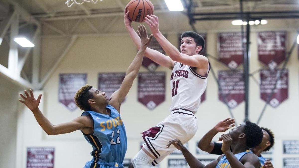 Carolina Forest’s Duane Moss (top) has committed to play college basketball at Chattanooga.