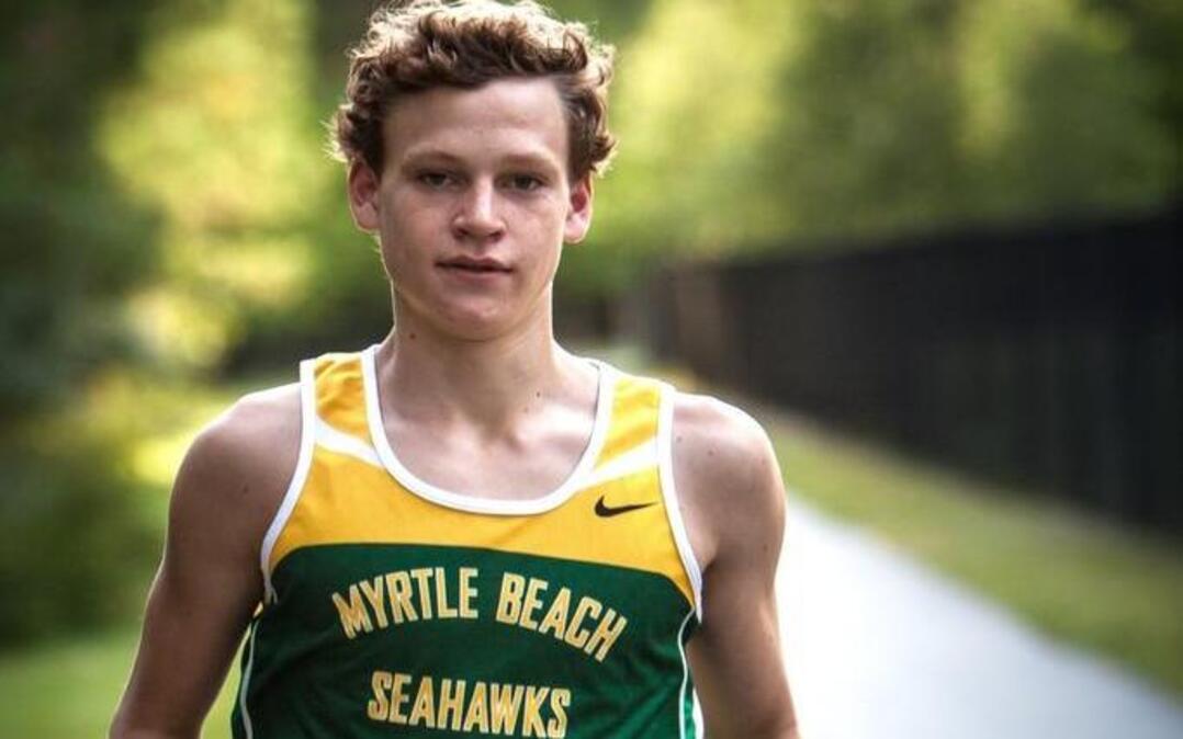 
“He’s looking to be one of the top runners in the state and I truly believe he can do it,” coach Ryan Caputo of Ethan Epstein, captain of the Myrtle Beach High School cross country team.

