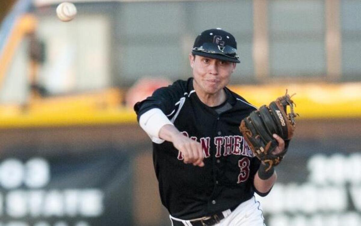 Carolina Forest’s Patrick Orlando fires to first to complete a double play during a recent game. The Panthers won their playoff opener on Wednesday over Spring Valley.