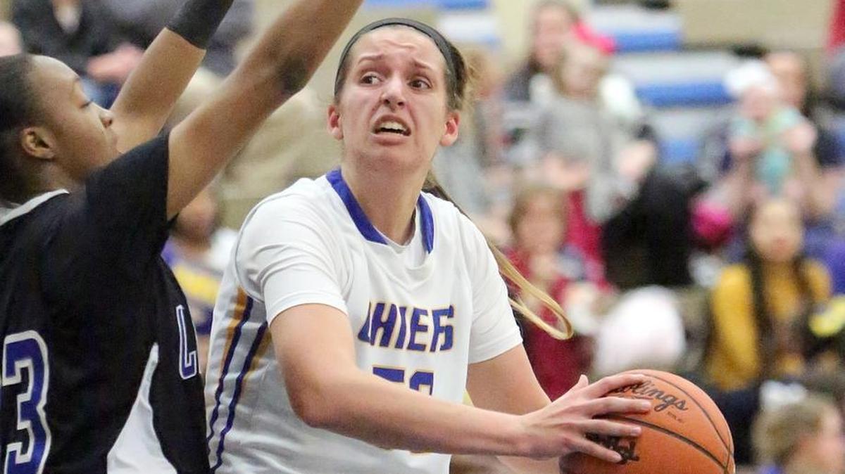 North Myrtle Beach’s Julie Carini (50) looks for a shot against Lake City on Tuesday.