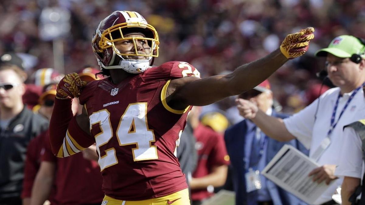Redskins cornerback Josh Norman welcomes his former team, the Carolinas Panthers, to Washington for Monday Night Football.