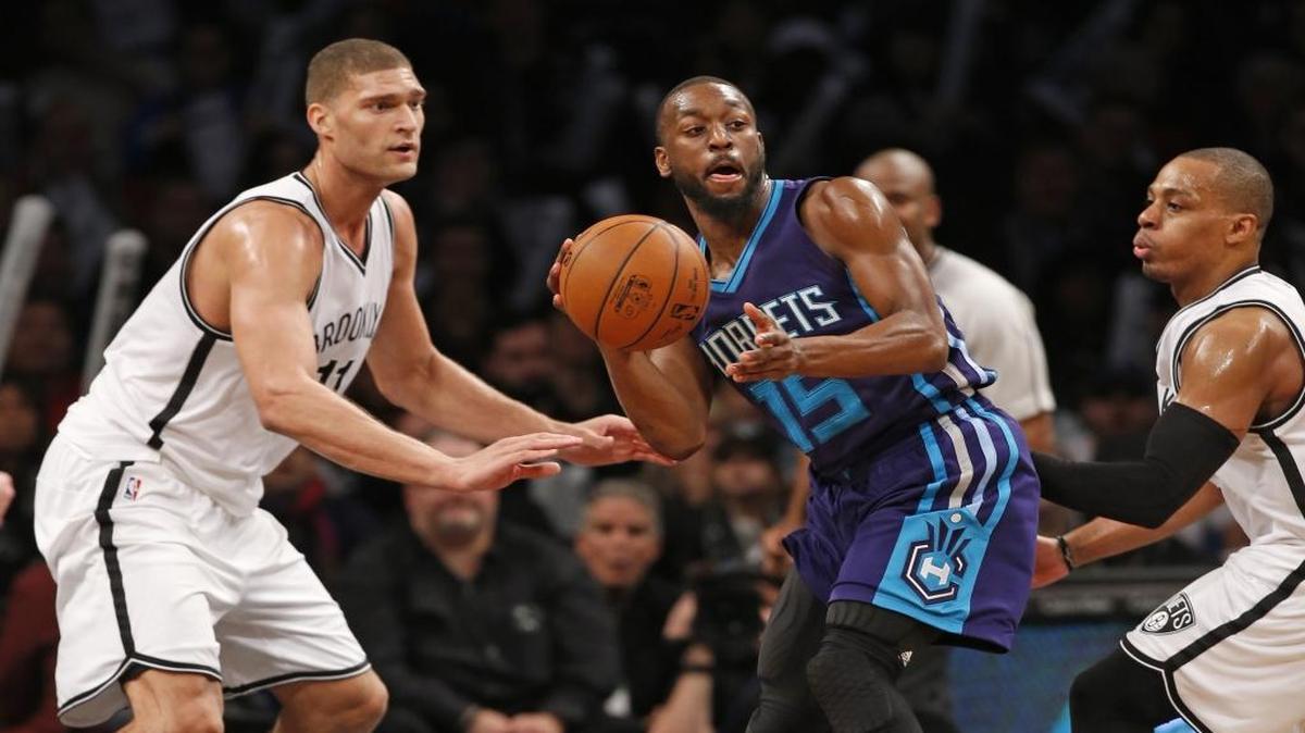 Kemba Walker (15) and the Charlotte Hornets host the Miami Heat at 7 p.m. Thursday (SPSO).