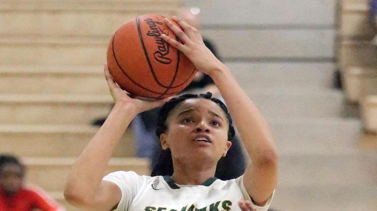 Kiana Adderton and the Myrtle Beach Seahawks play at rival North Myrtle Beach at 6 p.m. Tuesday.