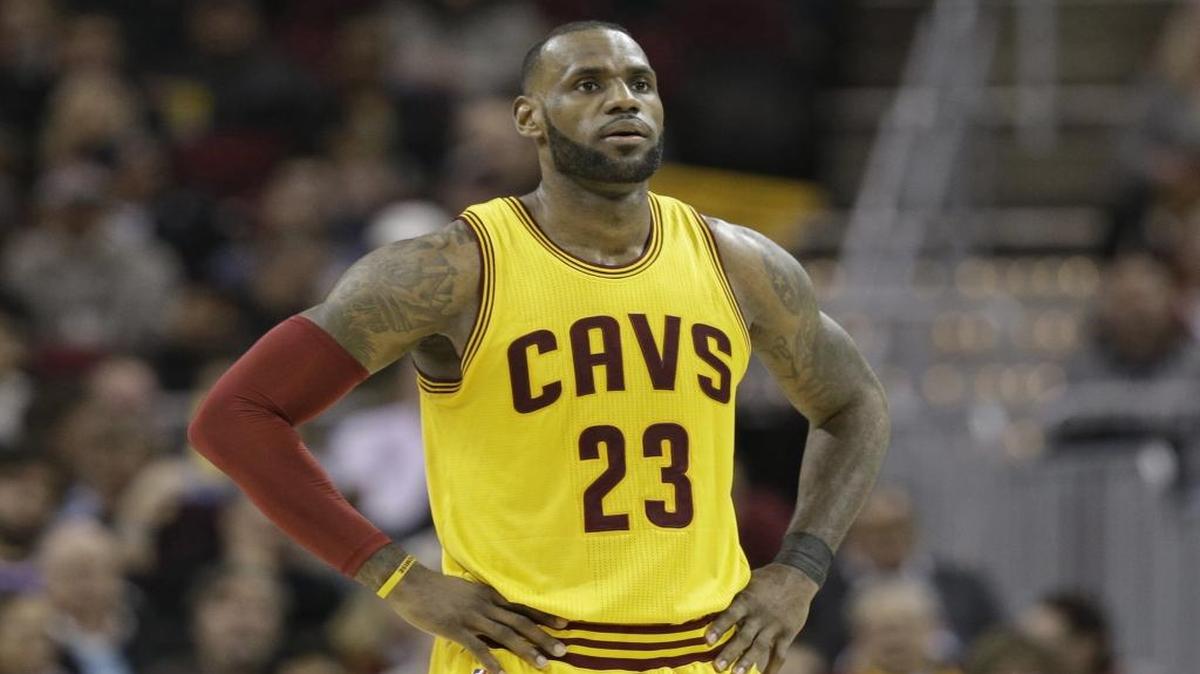 LeBron James and the Cleveland Cavaliers host the Oklahoma City Thunder at 3:30 p.m. Sunday (ABC).