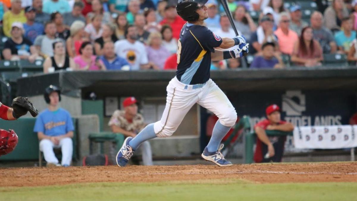 Zack Short reached base six times for Myrtle Beach on Thursday, helping the Pelicans to a 9-2 win over Buies Creek.