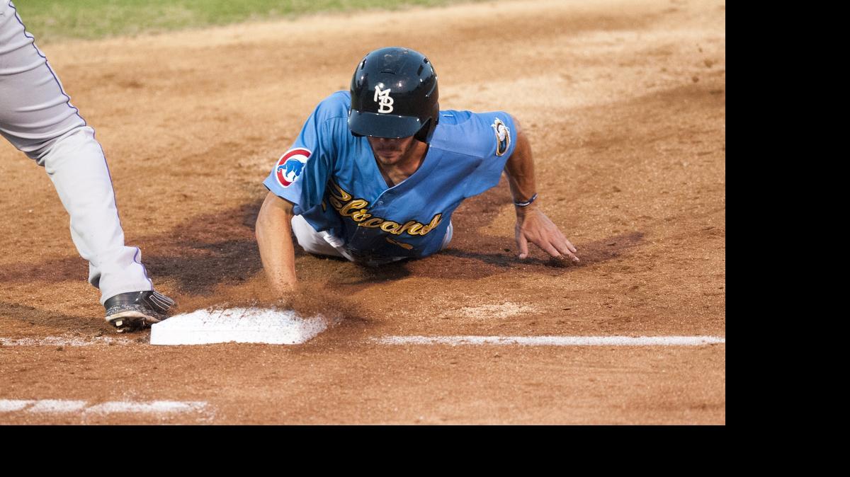 
Myrtle Beach’s Chesny Young recently set a Carolina League record with 44 straight games reach base.
