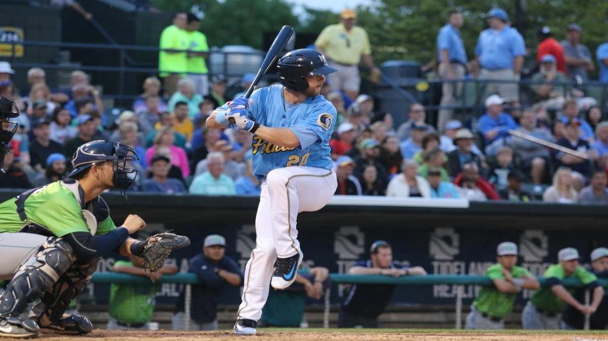Myrtle Beach’s Trent Giambrone drove in two runs Sunday.