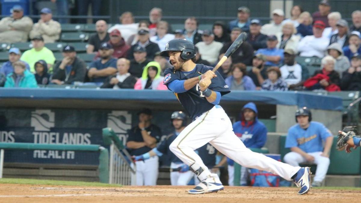 Myrtle Beach’s Connor Myers provided the game-winning RBI single on Sunday.