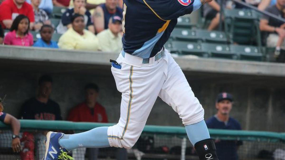 
Carlos Penalver hit a walkoff, two-run home run for the Pelicans Thursday night. 
