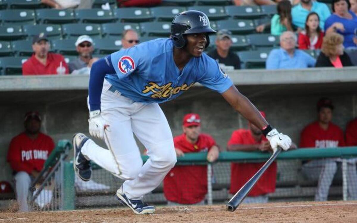 
Myrtle Beach’s Trey Martin hit a two-run home run in the ninth inning Tuesday.
