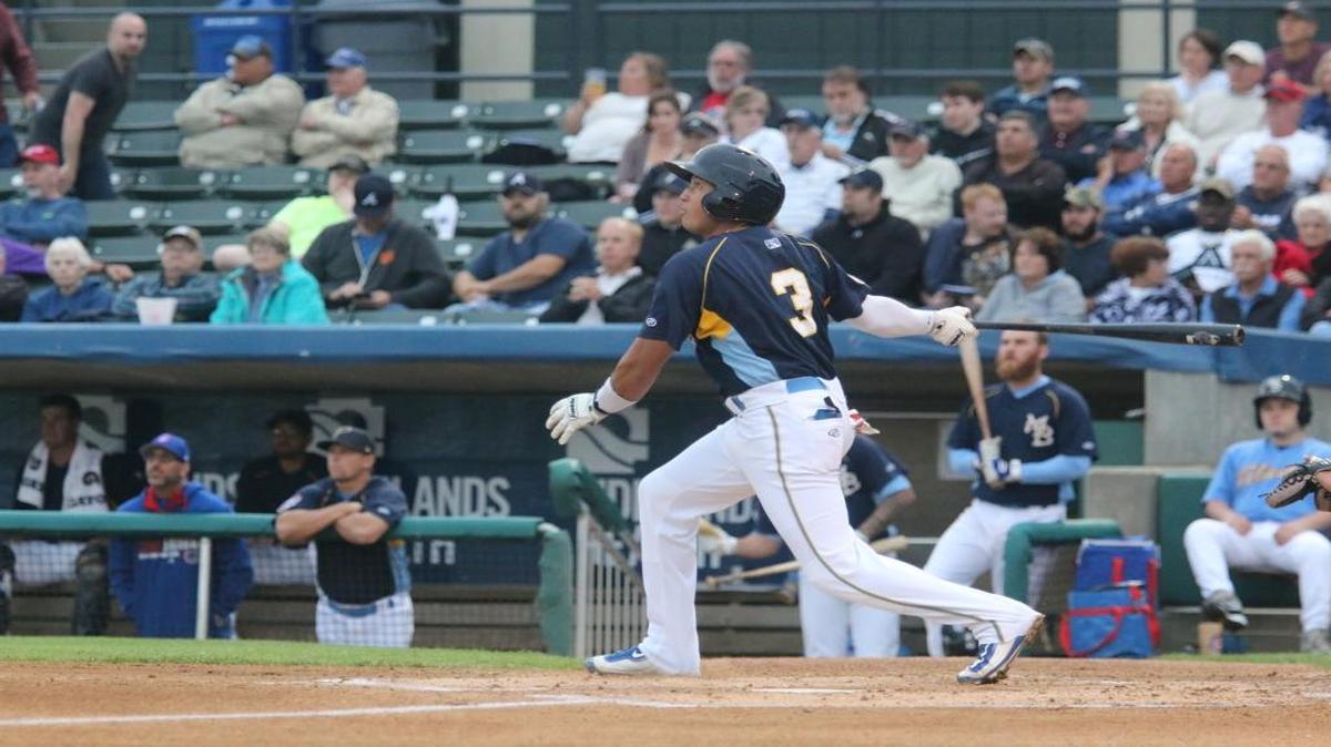 Myrtle Beach’s Bryant Flete had three hits Sunday.