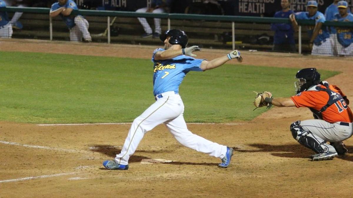 Myrtle Beach catcher Tyler Pearson’s two-run homer gave the Pelicans a lead they would not relinquish in the second game of a doubleheader on Friday night.