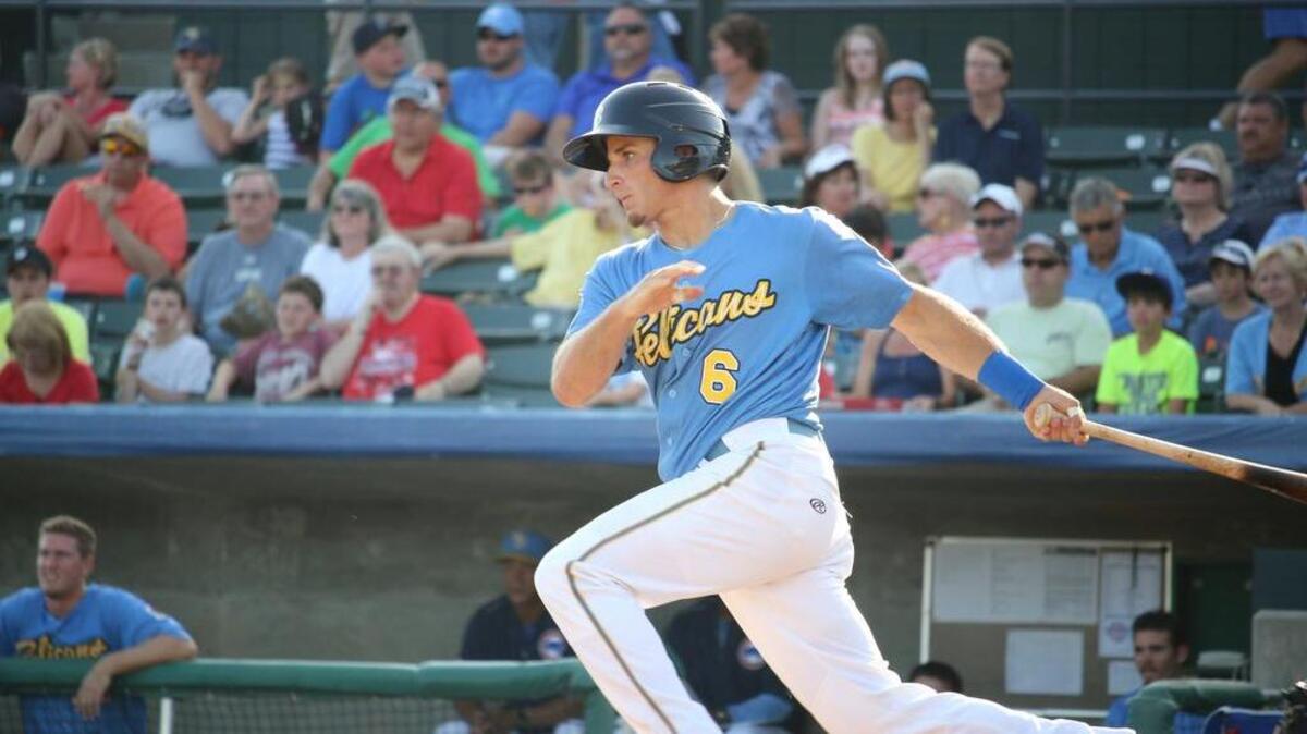 
Myrtle Beach’s Mark Zagunis had two hits Monday night.
