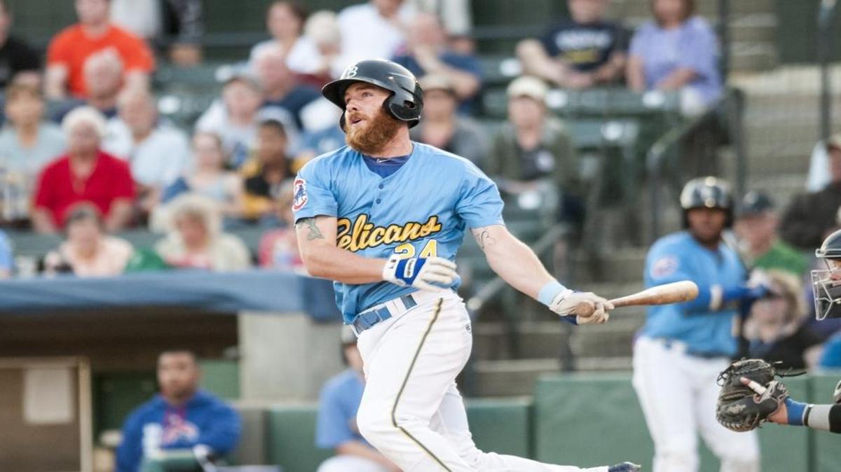 A 3-run homer by Myrtle Beach third baseman Jesse Hodges gave the Pelicans a lead they would not relinquish on Thursday night, propelling the club to a 9-3 win over the Carolina Mudcats.