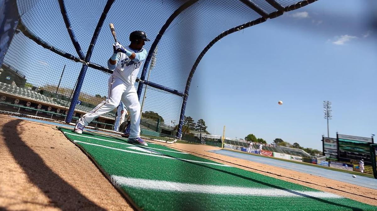 Pelicans outfielder Jeffrey Baez had a key hit during the Pelicans’ 5-4 win Tuesday over Frederick.
