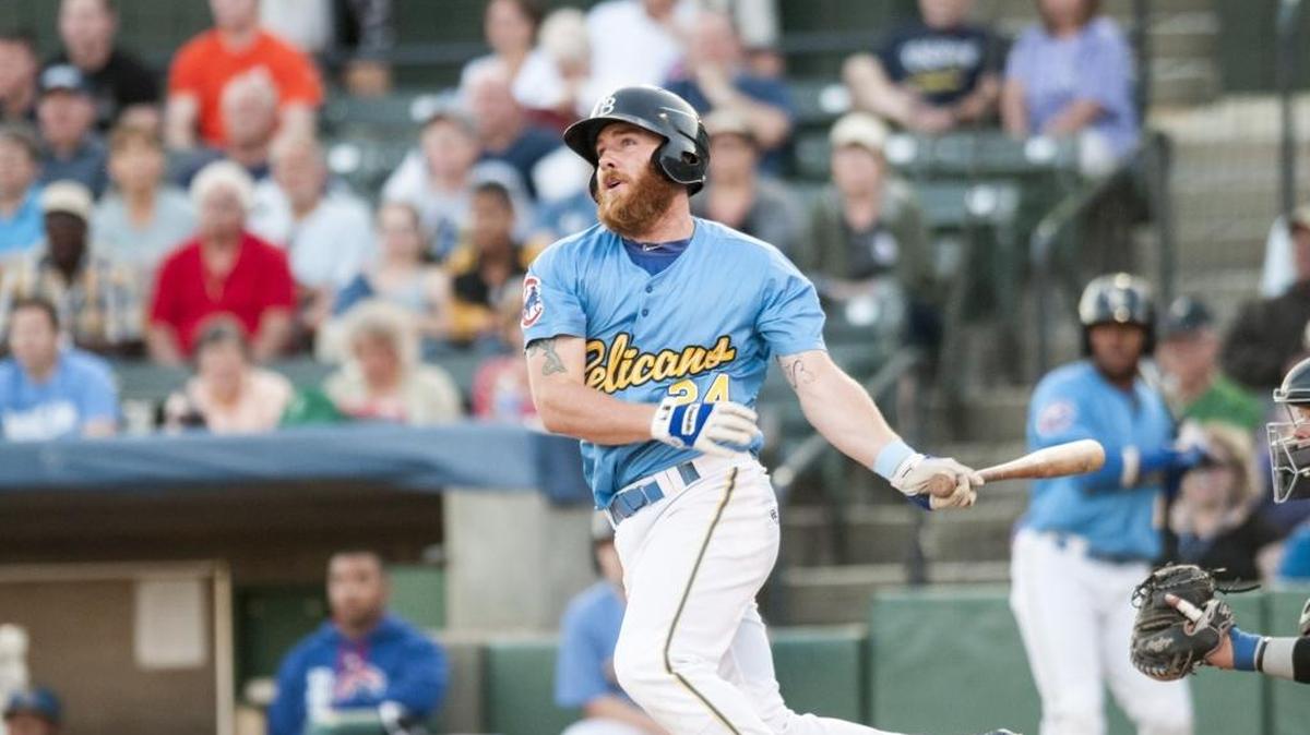 Myrtle Beach designated hitter Jesse Hodges’ solo blast in the sixth proved to be the winning run for the Pelicans on Saturday night against Salem.