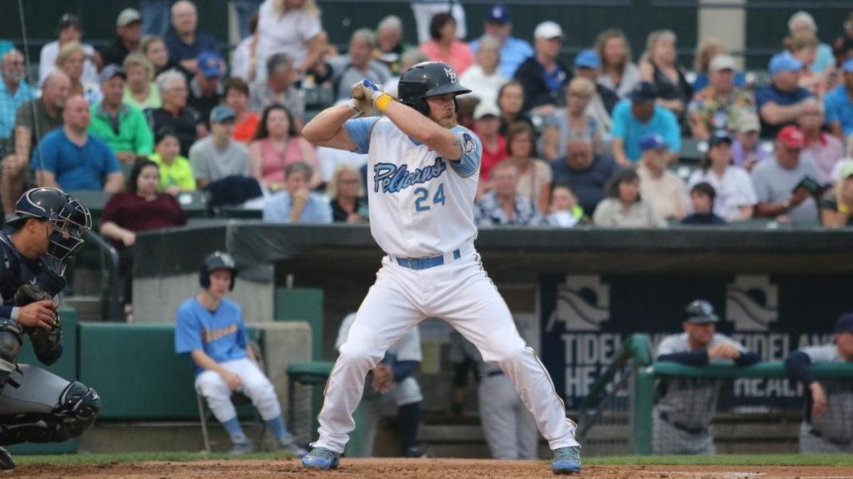 Myrtle Beach’s Jesse Hodges went 2-for-4 Tuesday.