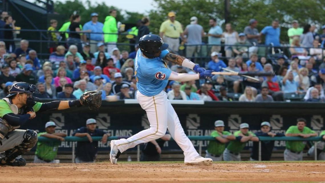 Myrtle Beach Pelicans unable to keep up with hot-hitting Frederick Keys