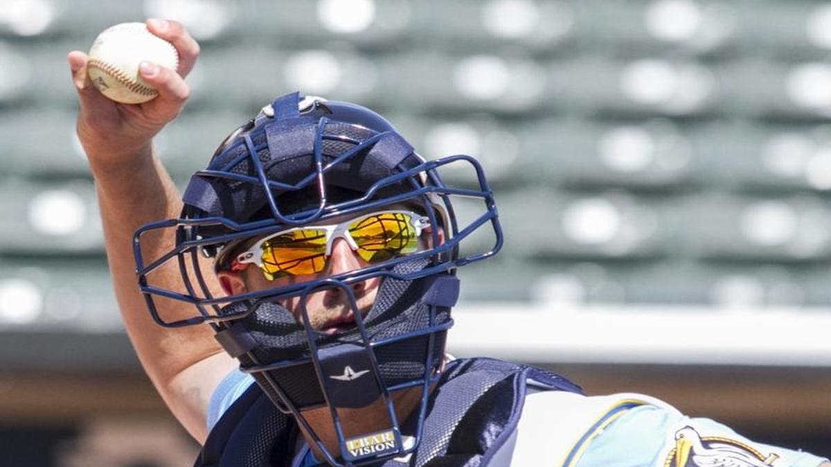 Myrtle Beach’s Tyler Pearson scored the game-winning run Sunday.