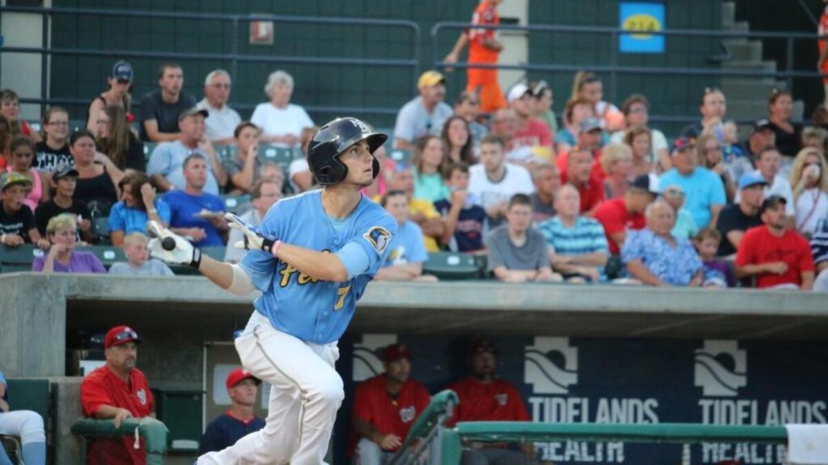 
Myrtle Beach’s Daniel Lockhart tripled Tuesday.
