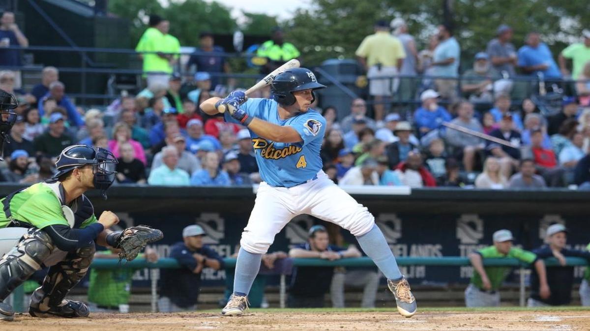 Myrtle Beach’s P.J. Higgins had two hits Sunday.