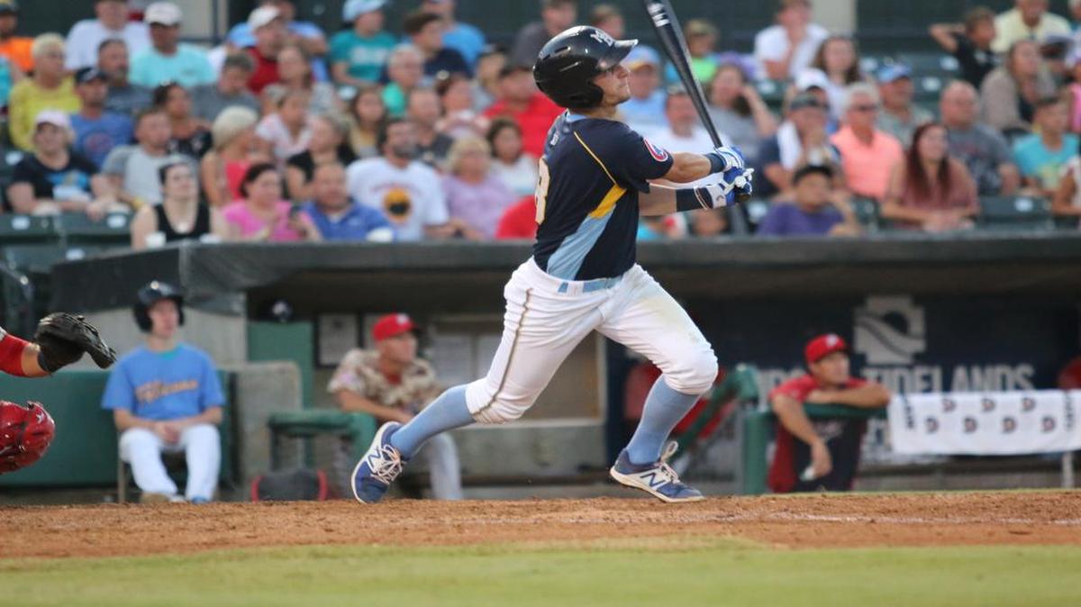 Myrtle Beach shortstop Zack Short’s two-run homer in the eighth gave the Pelicans a late lead, but the club was unable to put a halt to its recent losing skid.