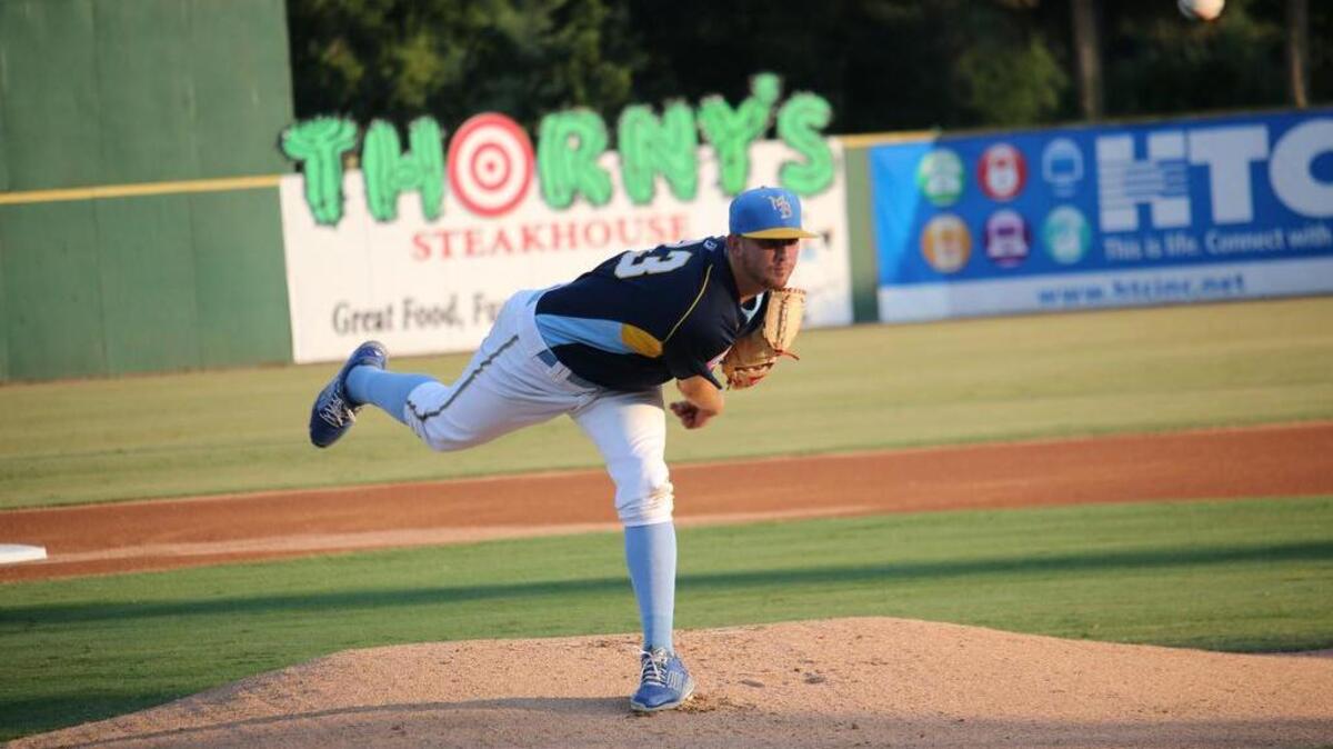 
Pelicans starter Paul Blackburn allowed just one run as he fanned nine and allowed four hits in seven innings.
