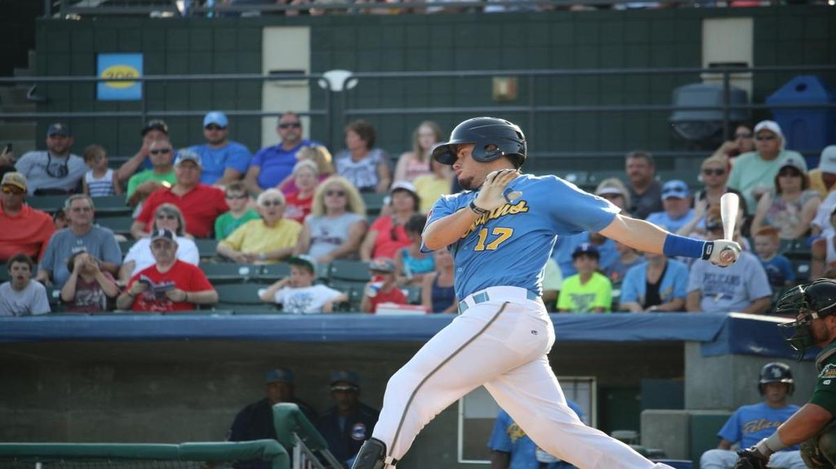 
Myrtle Beach’s Victor Caratini was 3-for-4 with a pair of doubles Sunday.
