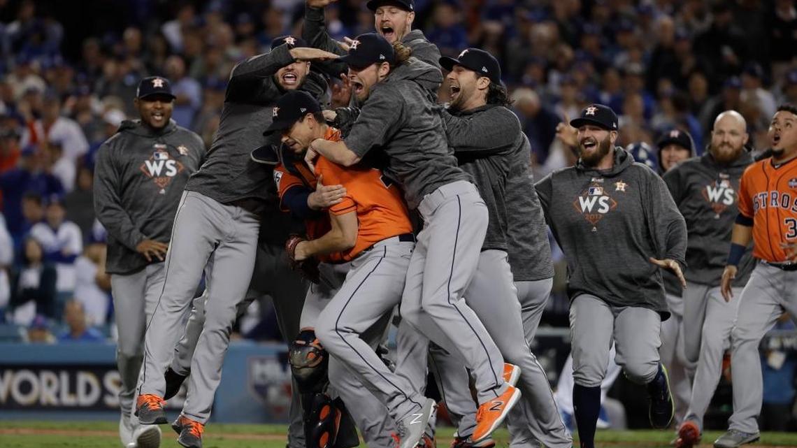 Astros win 1st World Series crown, top Dodgers 5-1 in Game 7