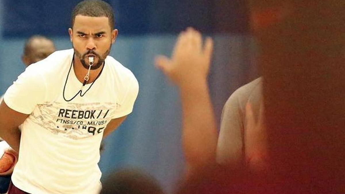 Ramon Sessions watches youth at his basketball clinic in Myrtle Beach. Sessions recently donated $1 million to his college alma mater, the University of Nevada.