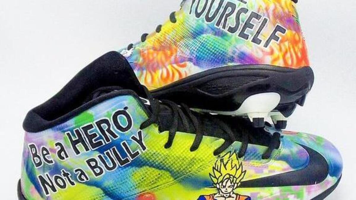 Mike Daniels of the Green Bay Packers hopes to bring awareness to the perils of bullying by way of his cleats this weekend.