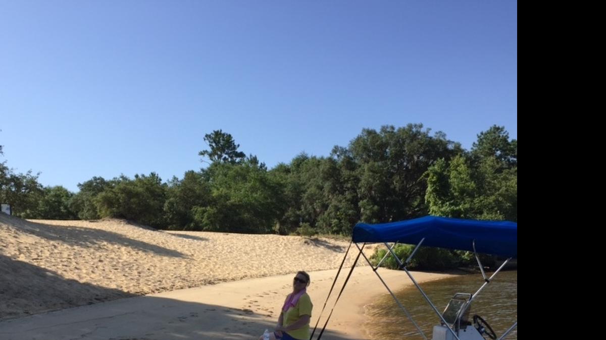
An early arrival can provide for a deserted beach on the southern end of Sandy Island in Georgetown County.
