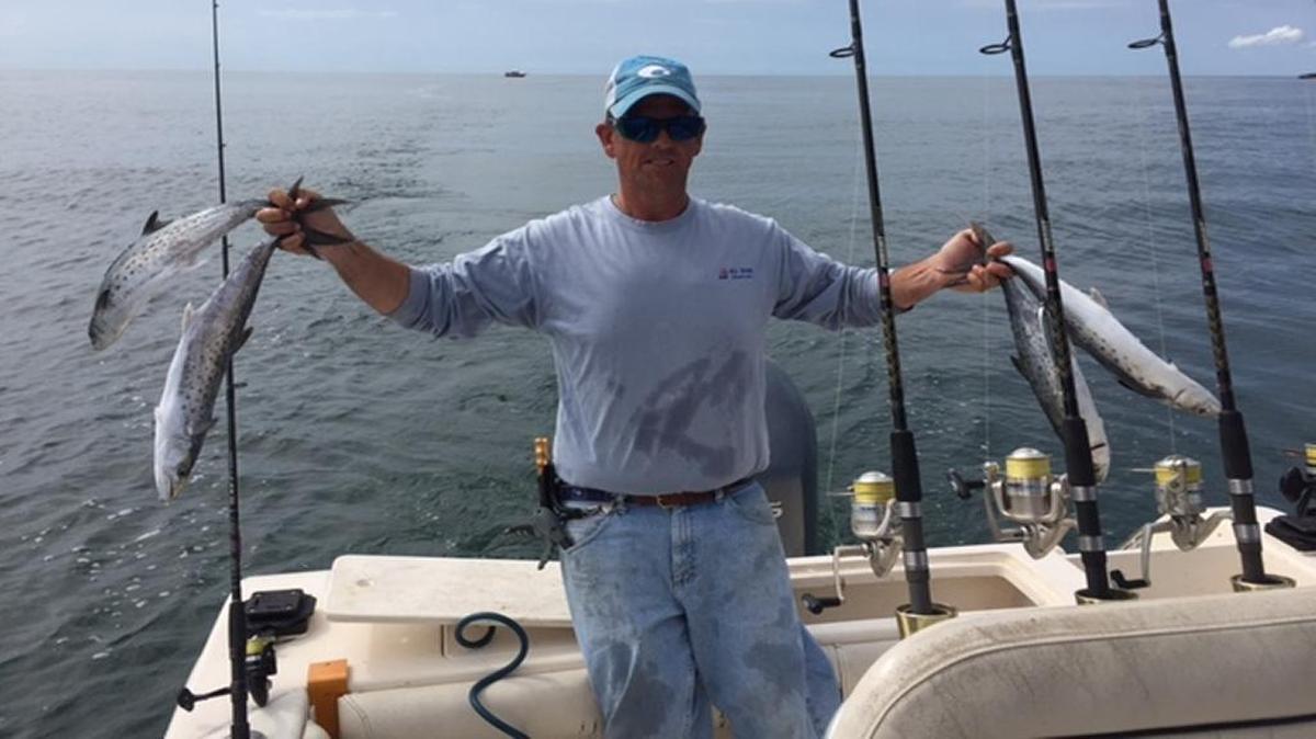 Capt. Jeff Maples of Reel Salty Charters and other anglers found that Spanish mackerel have arrived for the season early this week.